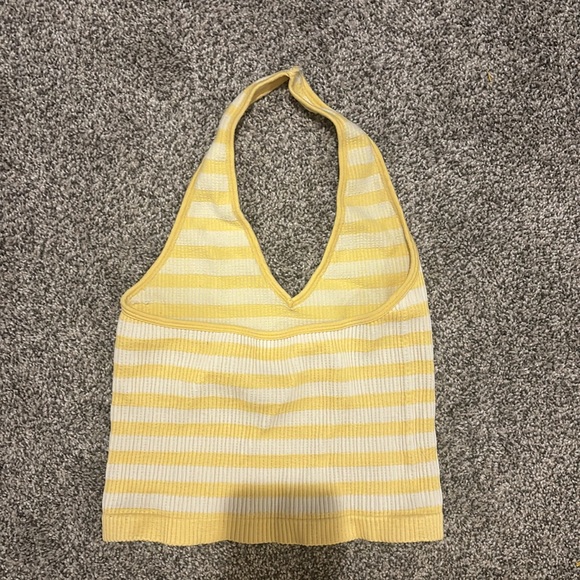 Bella Seamless Halter Tank top open back size small - Picture 2 of 2